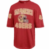 '47 BRAND Men's 49ers Historic DH Rush Brighton Tee -Sports Basement Outlet 100276757 RED 1