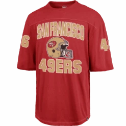 '47 BRAND Men's 49ers Historic DH Rush Brighton Tee