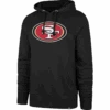 '47 BRAND Men's 49ers Imprint Headline Hood -Sports Basement Outlet 100276763 BLK 1