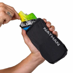 Nathan Pinnacle 18 Oz Insulated Soft Flask 15 Nathan Pinnacle 18 Oz Insulated Soft Flask -Sports Basement Outlet 100277848 BLKSILV 7