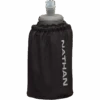 Nathan Pinnacle 18 Oz Soft Flask 2 Nathan Pinnacle 18 Oz Soft Flask -Sports Basement Outlet 100277849 BLKSILVER 1