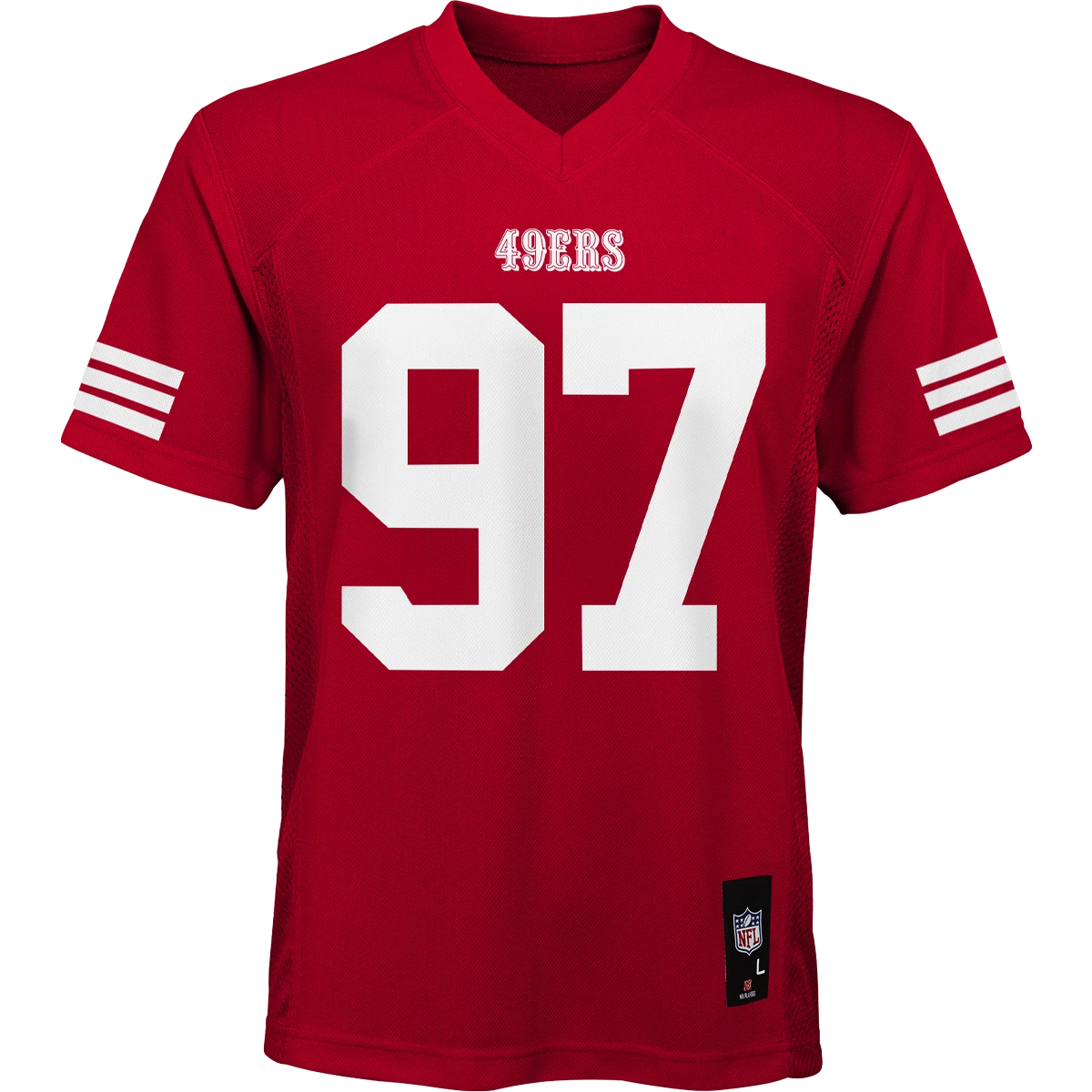 Outerstuff Youth 49ers Mid-Tier Jersey - Bosa 4 Outerstuff Youth 49ers Mid-Tier Jersey - Bosa - Image 2