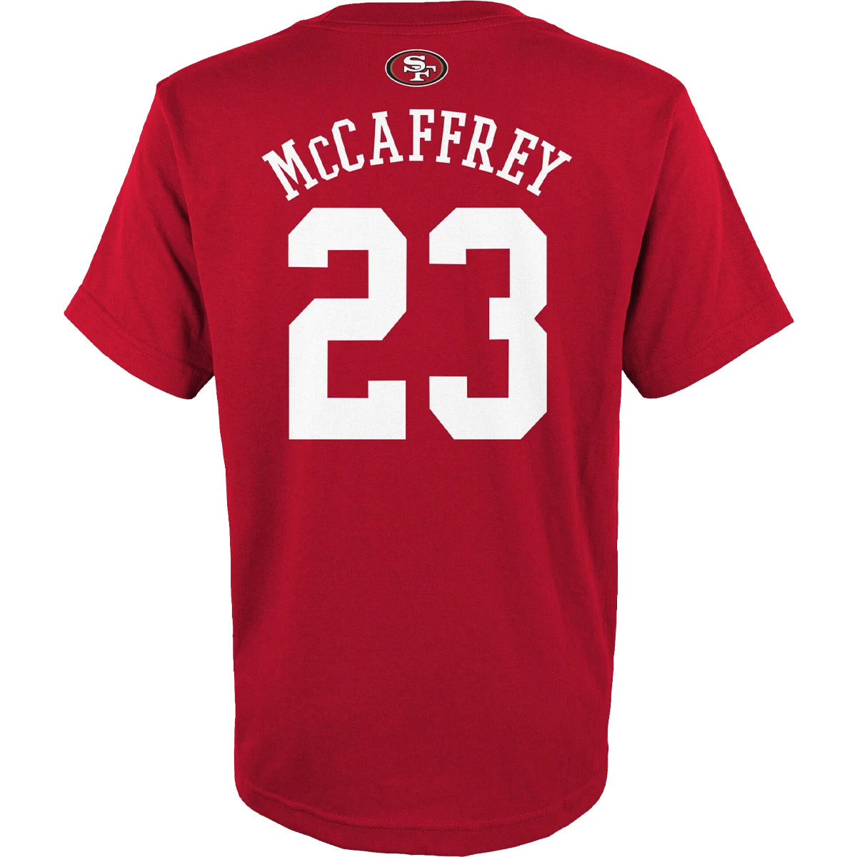 Outerstuff Youth 49ers Mainliner Name & Number Tee - McCaffrey 5 Outerstuff Youth 49ers Mainliner Name & Number Tee - McCaffrey - Image 3