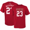Outerstuff Youth 49ers Mainliner Name & Number Tee - McCaffrey -Sports Basement Outlet 100278138 DARKRED 3