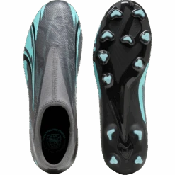 Puma Youth Ultra Match Laceless Rush FG/AG -Sports Basement Outlet 100279497 GRYWHITEAQUA 4