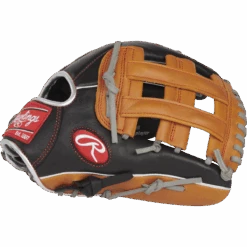 Rawlings R9 ContoUR Outfield - 12" Pro H-Web Left Hand Throw 10 Rawlings R9 ContoUR Outfield - 12" Pro H-Web Left Hand Throw -Sports Basement Outlet 100280357 BLKTN 2