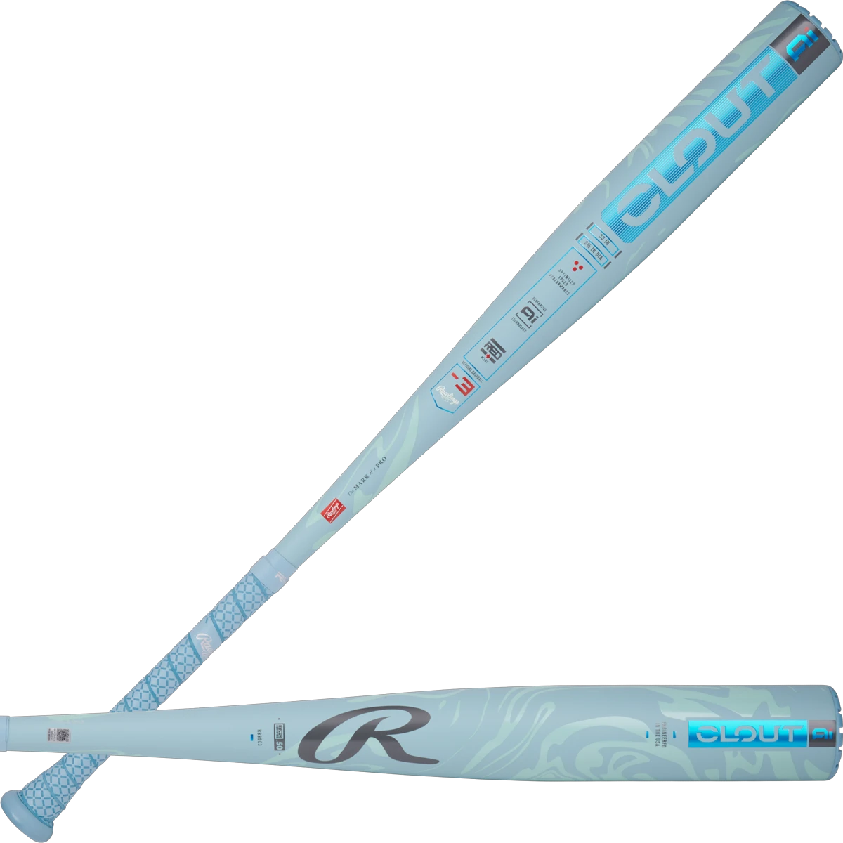 Rawlings Clout AI -3 BBCOR 2 5/8" 3 Rawlings Clout AI -3 BBCOR 2 5/8"