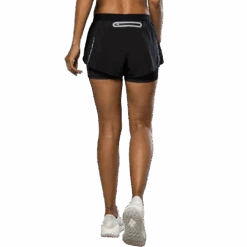 Nathan Women's Front Runner Shorts 2.0 -Sports Basement Outlet 100280659.Black .2