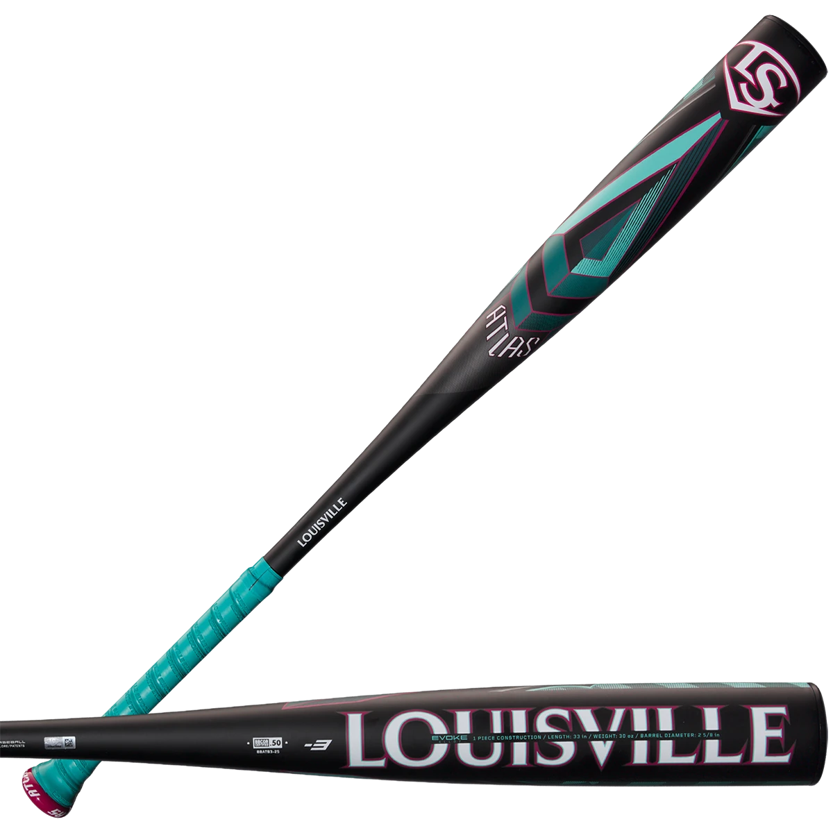 LOUISVILLE SLUGGER Atlas -3 BBCOR 2 5/8" 3 LOUISVILLE SLUGGER Atlas -3 BBCOR 2 5/8"