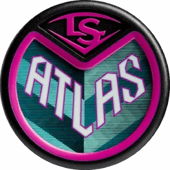 LOUISVILLE SLUGGER Atlas -3 BBCOR 2 5/8" 14 LOUISVILLE SLUGGER Atlas -3 BBCOR 2 5/8" -Sports Basement Outlet 100281422.BlackTealPink.5