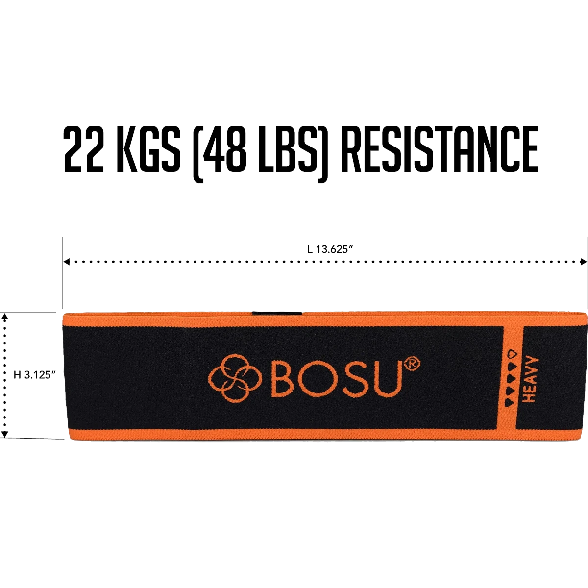 BOSU Fabric Resistance Bands 3 Pack 9 BOSU Fabric Resistance Bands 3 Pack - Image 7