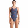 Arena Women's Micro Floral Tech Back One Piece -Sports Basement Outlet 100282958 BCM 1