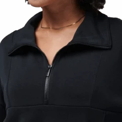 Women's Skyloft Soft 1/2 Zip 8 Women's Skyloft Soft 1/2 Zip -Sports Basement Outlet 100283009 BLK 3