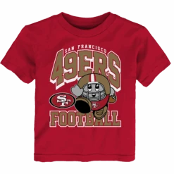 Outerstuff Youth Toddler 49ers Get Out Of The Way Tee