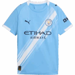 Puma Youth Manchester City FC Home Jersey Replica