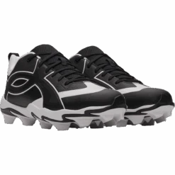 Under Armour Men's Leadoff Icon Low RM -Sports Basement Outlet 100285089xBLACKWHITEx4