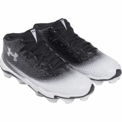 Under Armour Men's Spotlight Hammer Football Cleats 9 Under Armour Men's Spotlight Hammer Football Cleats -Sports Basement Outlet 100285098xBLACKWHITEx4
