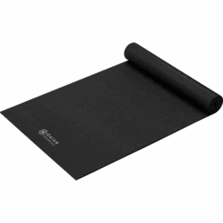Gaiam 6MM Essentials Yoga Mat 9 Gaiam 6MM Essentials Yoga Mat -Sports Basement Outlet 100285509.Black .4
