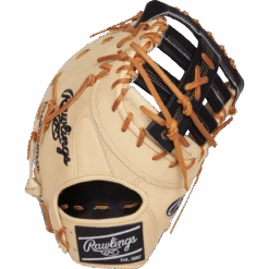 Rawlings Heart Of The Hide First Base Mitt - 13" Single Post Double Bar LHT