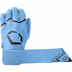 EVOSHIELD Youth Carbyne Batting Glove With Wrist Wrap -Sports Basement Outlet 100286846 VBLU 3