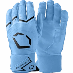 EVOSHIELD Youth Carbyne Batting Glove With Wrist Wrap -Sports Basement Outlet 100286846 VBLU 5
