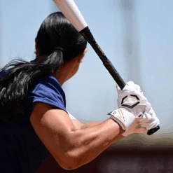 EVOSHIELD Youth Carbyne Batting Glove With Wrist Wrap -Sports Basement Outlet 100286846 VBLU 7 1