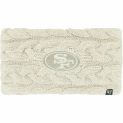 '47 BRAND Women's 49ers Latte 47 Headband