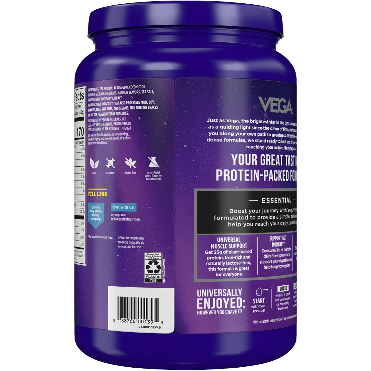 Vega Essential Protein (10 Servings) 5 Vega Essential Protein (10 Servings) - Image 3