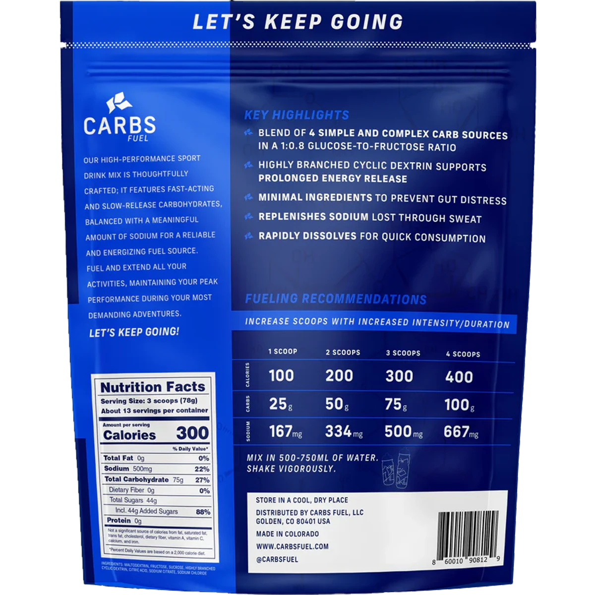 Original 1000g Sport Drink Mix Resealable Bag 6 Original 1000g Sport Drink Mix Resealable Bag - Image 4