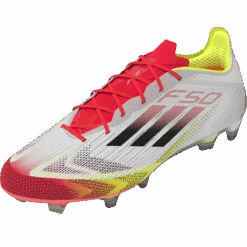 ADIDAS F50 Elite Firm Ground 14 ADIDAS F50 Elite Firm Ground -Sports Basement Outlet 100294405.WhiteCoreBlackSolarYellow.1