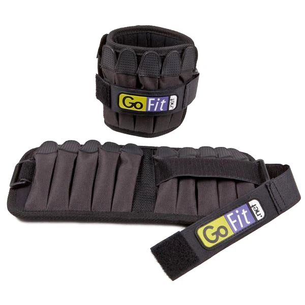 Padded Pro Ankle Weights - 5 Lb (1 Pair) 3 Padded Pro Ankle Weights - 5 Lb (1 Pair)