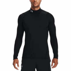 Under Armour Men's ColdGear Armour Fitted Mock Long Sleeve -Sports Basement Outlet 1366066 001 FC 1