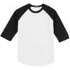 Raglan Baseball Jersey 1 Raglan Baseball Jersey -Sports Basement Outlet 1618 WhiteBlack 5 T200WhiteBlackFlatFront 1200W 0245428e ae30 43aa b20f 236e7198f620