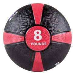 Rubber Medicine Ball - 8 Lb
