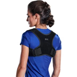 Gaiam Restore Neoprene Posture Corrector -Sports Basement Outlet NeoprenePostureCorrector bk