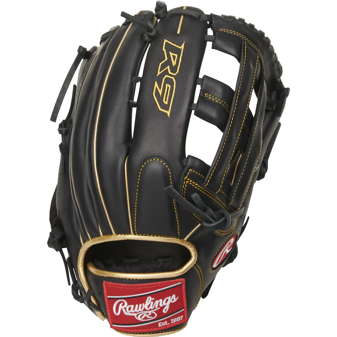 Rawlings R9 12.75" Trap-Eze Web LHT Glove 3 Rawlings R9 12.75" Trap-Eze Web LHT Glove