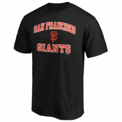 Fanatics Men's Giants Cotton Heart And Soul Tee