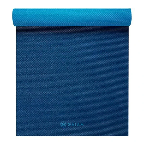 Gaiam Premium 2-Color Yoga Mat - 6mm X 68" 3 Gaiam Premium 2-Color Yoga Mat - 6mm X 68"