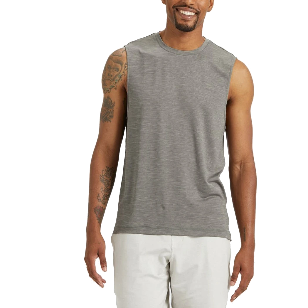 Vuori Men's Zephyr Muscle Tee 4 Vuori Men's Zephyr Muscle Tee - Image 2