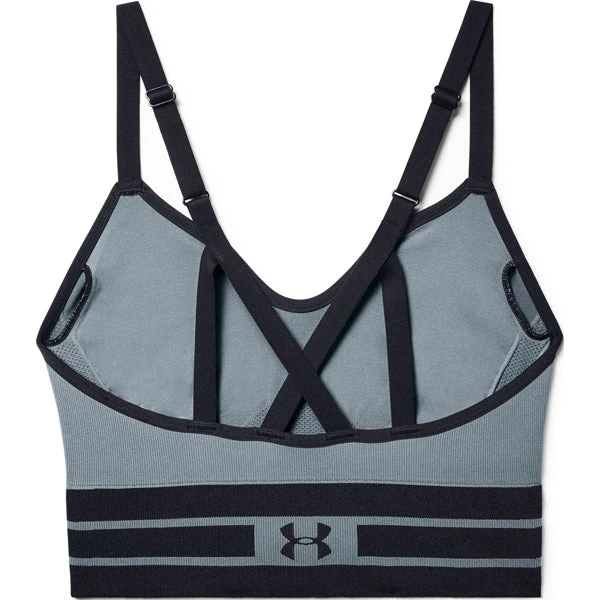 Under Armour Women's UA Longline Seamless Bra 4 Under Armour Women's UA Longline Seamless Bra - Image 2