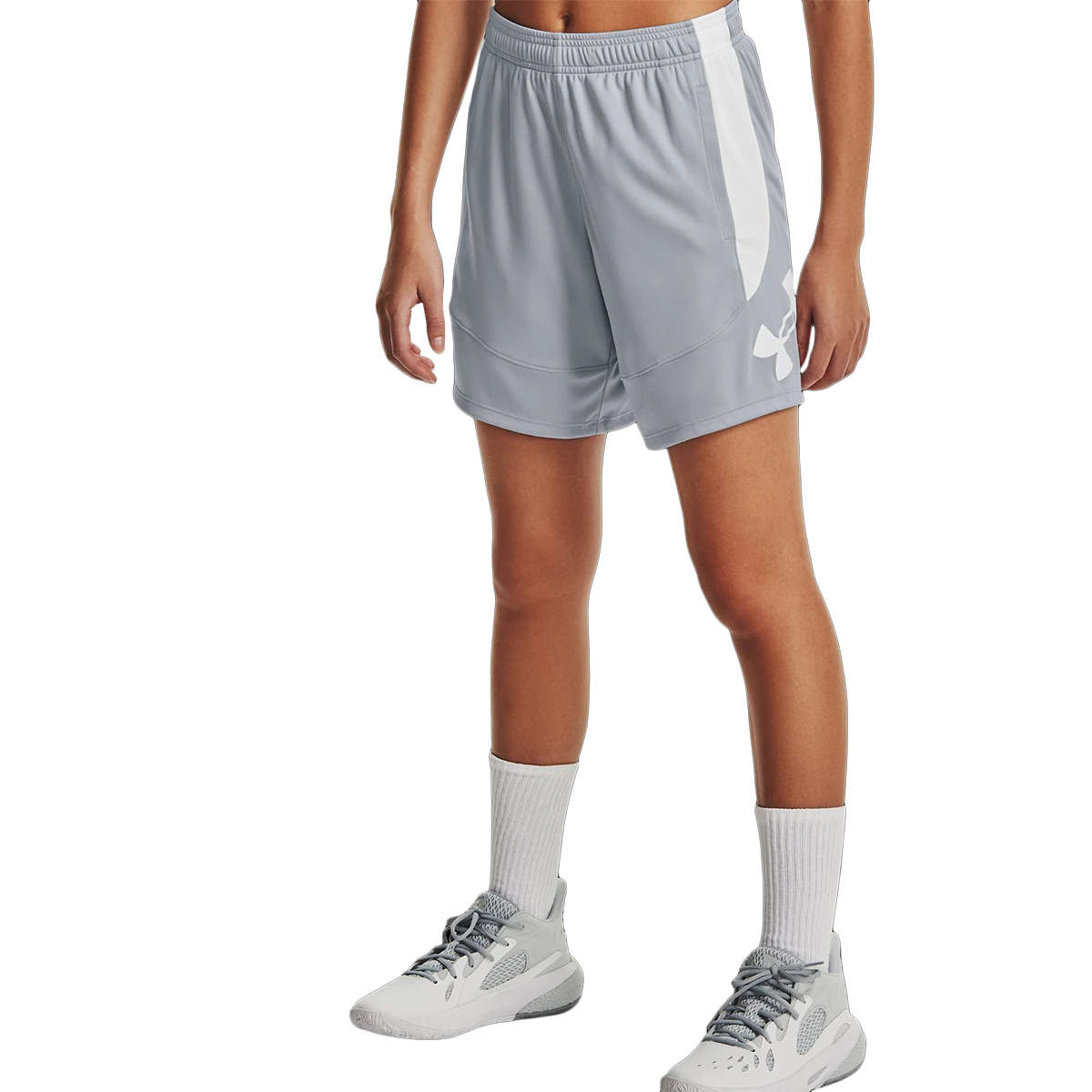 Under Armour Women's Colorblock Basketball Short 5 Under Armour Women's Colorblock Basketball Short - Image 3