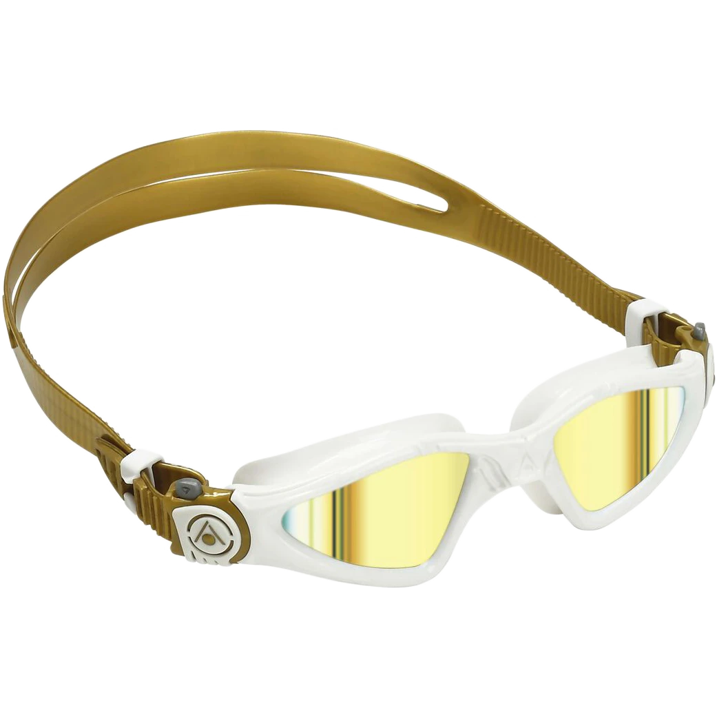 AQUA SPHERE Kayenne - White & Gold/Gold Mirror 3 AQUA SPHERE Kayenne - White & Gold/Gold Mirror