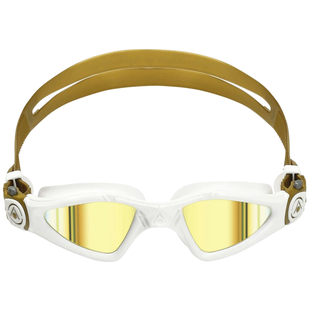 AQUA SPHERE Kayenne - White & Gold/Gold Mirror 6 AQUA SPHERE Kayenne - White & Gold/Gold Mirror - Image 4