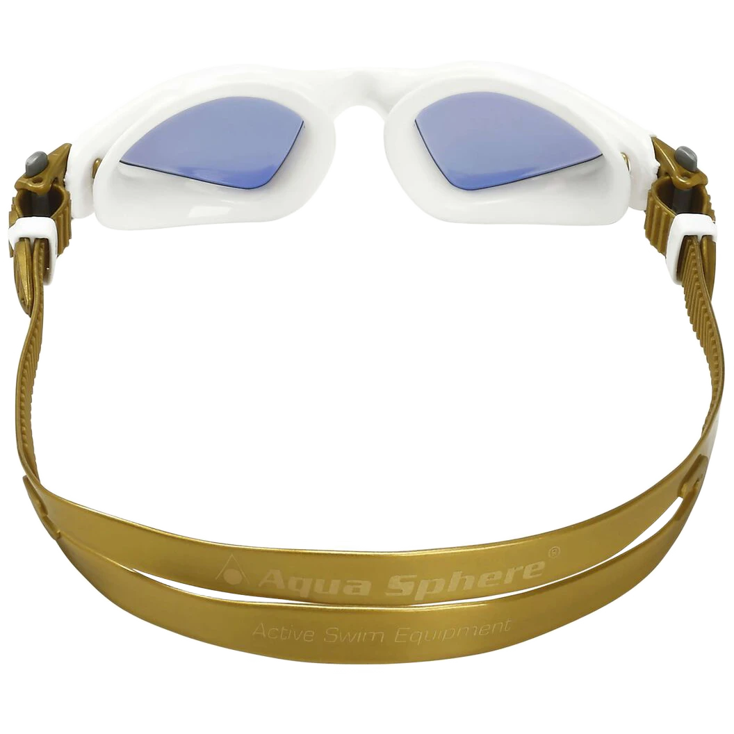 AQUA SPHERE Kayenne - White & Gold/Gold Mirror 7 AQUA SPHERE Kayenne - White & Gold/Gold Mirror - Image 5