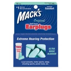Original Soft Foam Earplugs (10 Pair)