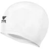 TYR Latex Swim Cap - White 2 TYR Latex Swim Cap - White -Sports Basement Outlet latex swim cap white