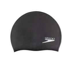 Speedo Elastomeric Silicone Cap - Black